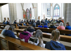 Dankwortgottesdienst der Erstkommunionkinder  (Foto: Karl-Franz Thiede)